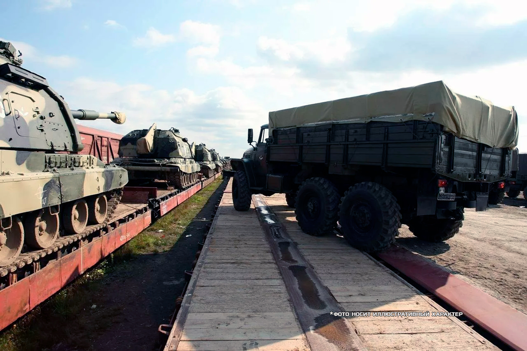 БЖД снова готовится к приему российских воинских эшелонов - Сообщество  железнодорожников Беларуси | Community of Railway Workers of Belarus