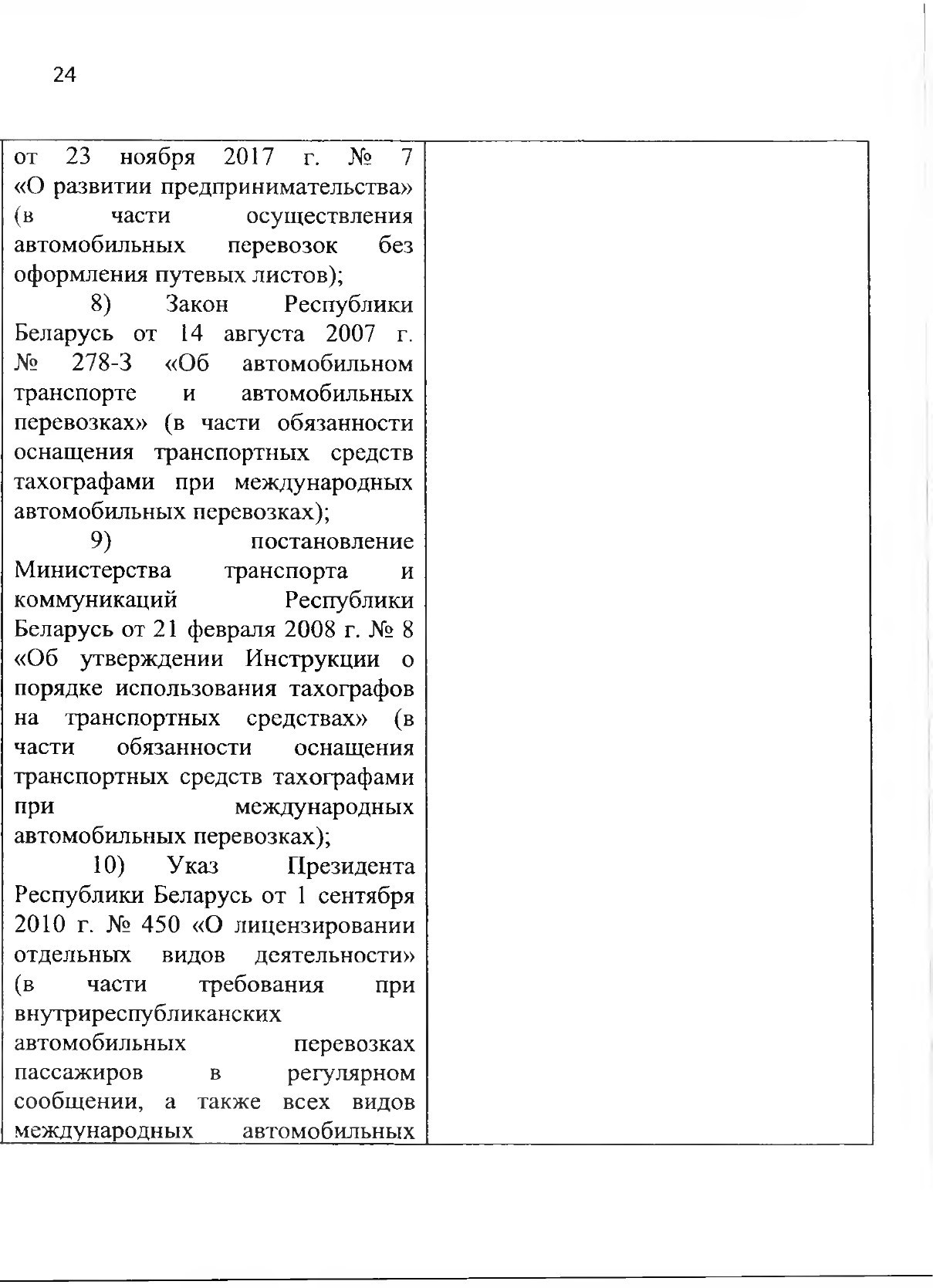 Союзная программа по унификации регулирования транспортного рынка, 2021 (Страница 29 из 41)